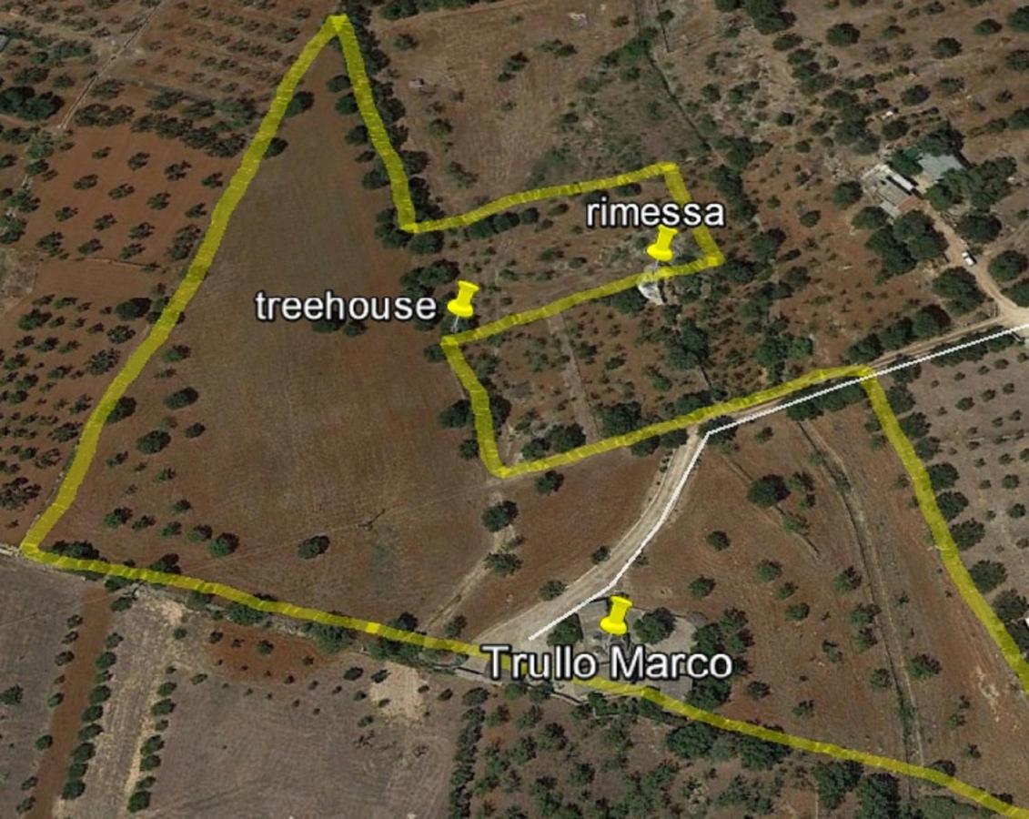 Villa 4 trulli, sea view, vista mare, isolata Ostuni Esterno foto